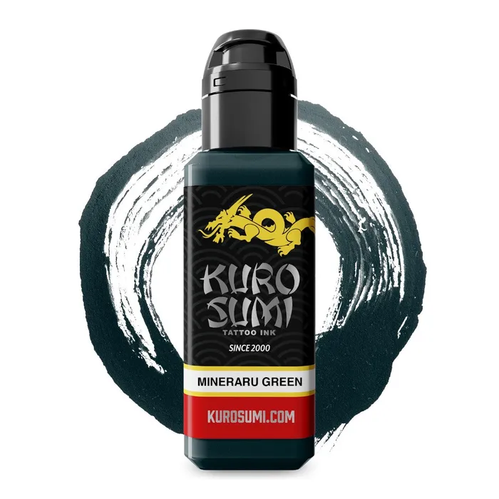 Male Sex Toys Mineraru Green Kuro Sumi Tattoo Ink Pick Size Kuro Sumi