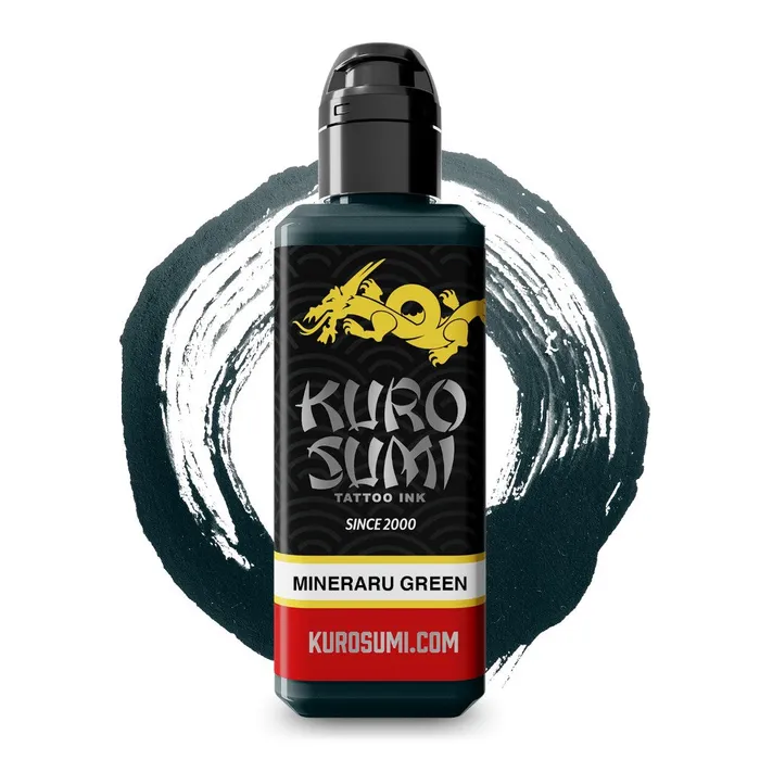Male Sex Toys Mineraru Green Kuro Sumi Tattoo Ink Pick Size Kuro Sumi