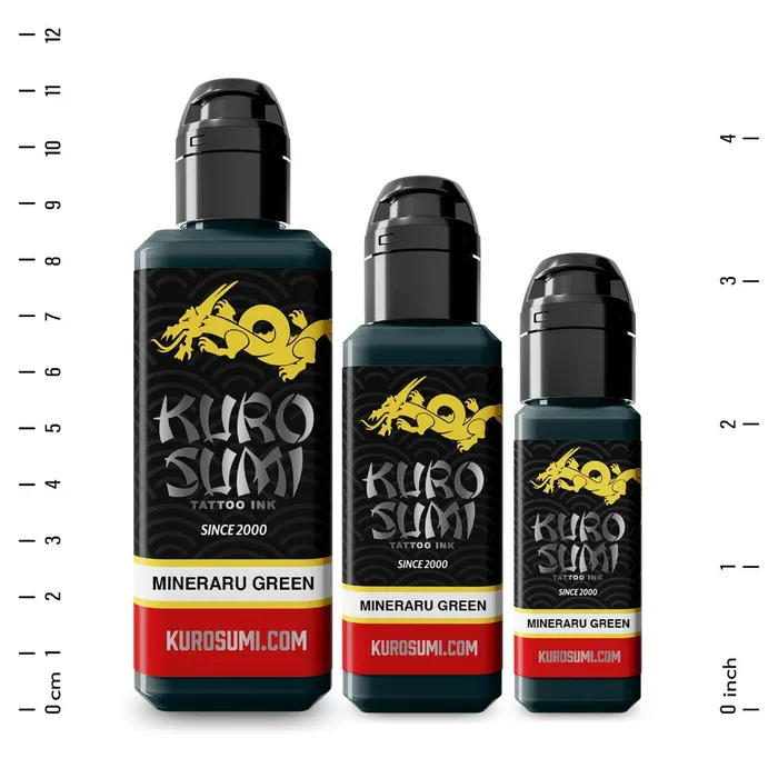 Male Sex Toys Mineraru Green Kuro Sumi Tattoo Ink Pick Size Kuro Sumi