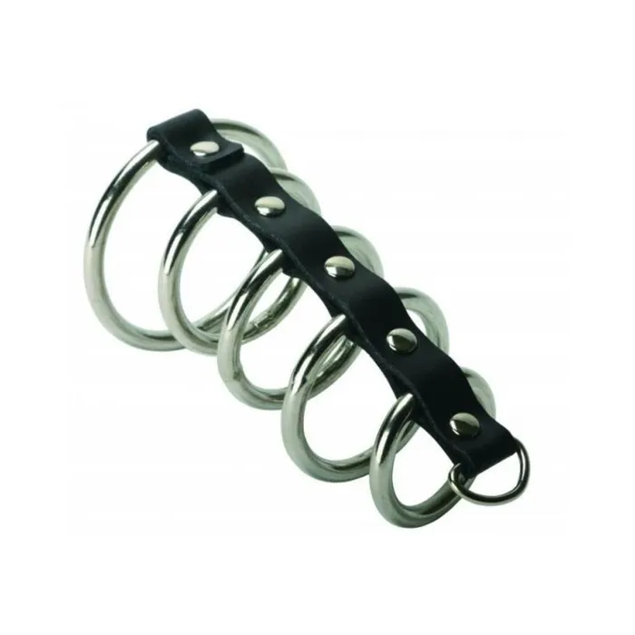 5 Ring Chastity Device Fairvillacom Male Sex Toys