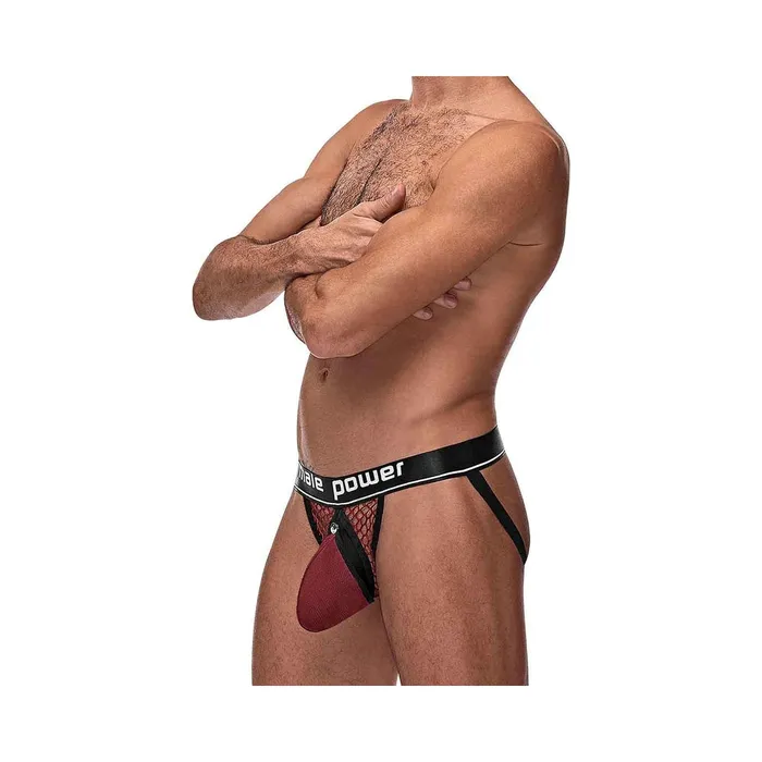 Cock Pit Net Cock Ring Jock L XL Burgundy Fairvillacom Male Sex Toys
