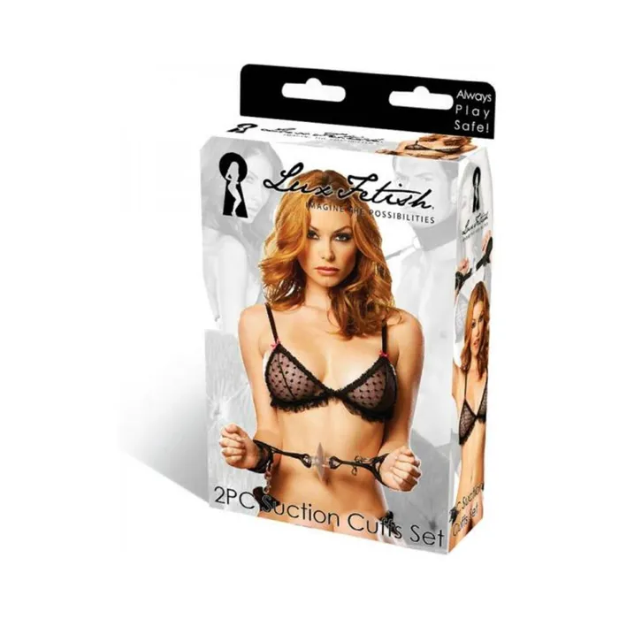 Fairvillacom Anal Lux Fetish Sexy Suction Cuffs Black