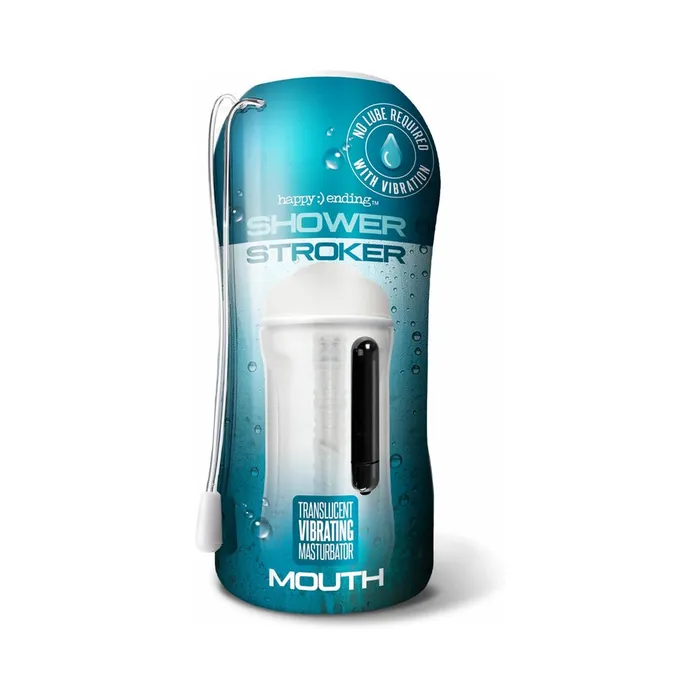 Fairvillacom Male Sex Toys Happy Ending Vibrating Selflubricating Shower Stroker Mouth