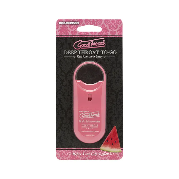 Goodhead Deep Throat Spray Togo Wild Watermelon 33 Oz Fairvillacom Anal