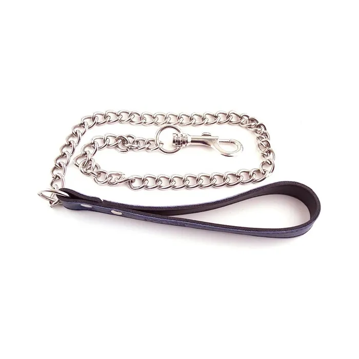 Restraints Leather Lead With Chain Fairvillacom