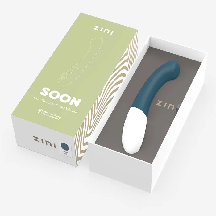 Zini Soon GSpot Vibrator Blue ShhhWndsr Vibrators Zini Soon GSpot Vibrator Blue ShhhWndsr Vibrators