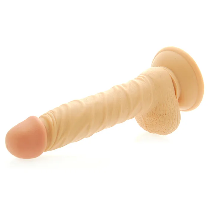 8 Inch Realistic Dildo Dong with Scrotum NMC Ltd Dildos
