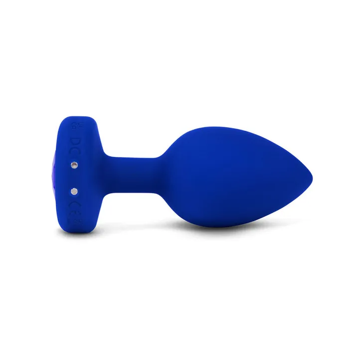 Anal BVibe Blue Sapphire Vibrating Jewel Plug LXL