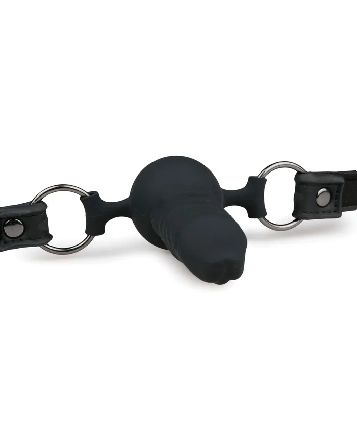 Easy Toys Dildos Easy Toys Pecker Ball Gag wSilicone Dong