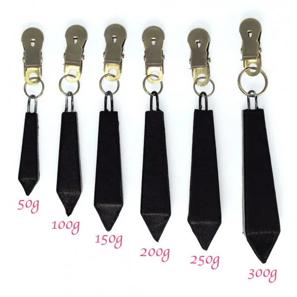 Female Sex Toys Long Nipple Clamps With Weight 250g Rimba