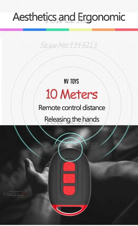 Kinkstasy Stud Budd Remote Control Prostate Massager and Erection Enhancer Male Sex Toys