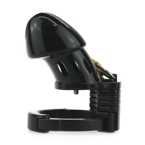 LoveLife SexToys Male Sex Toys Adjustable Male Cock Cuff Chastity Device Black