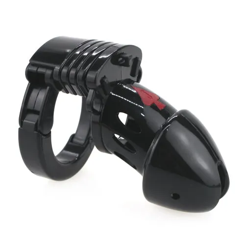 LoveLife SexToys Male Sex Toys Adjustable Male Cock Cuff Chastity Device Black