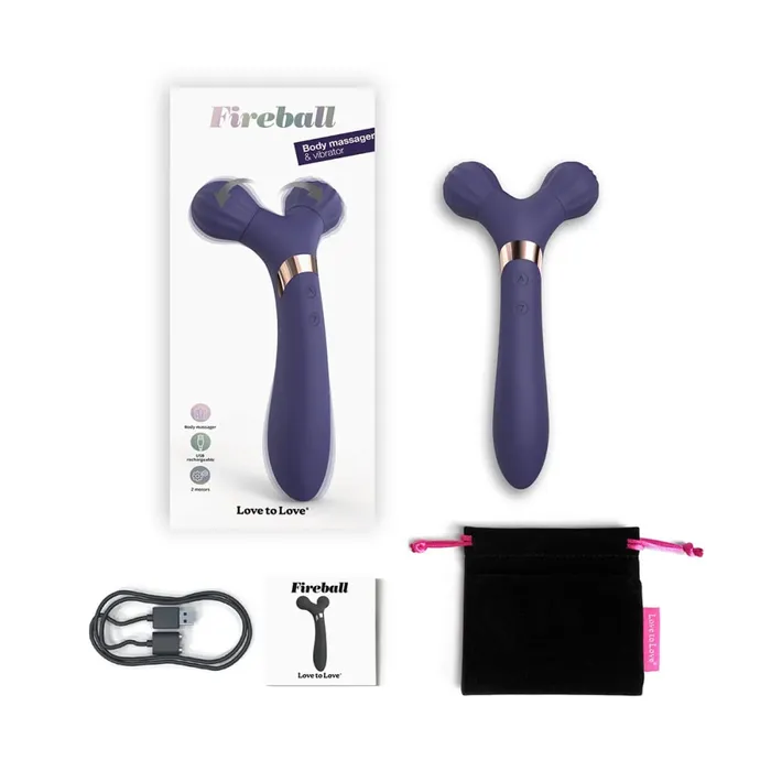 Vibrators Love to Love Love to Love Fireball Body Massager